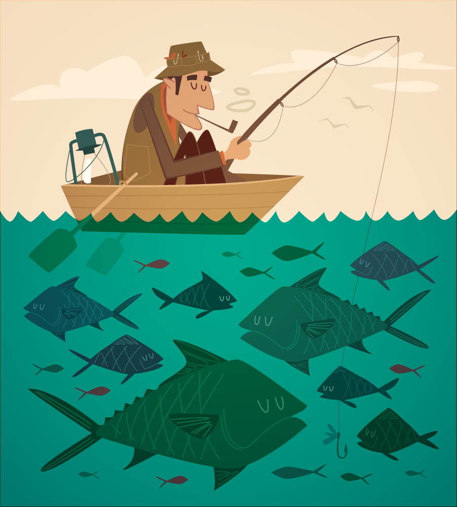 GONE FISHIN